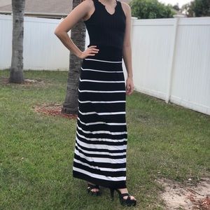 Whit House Black Market Striped Skirt